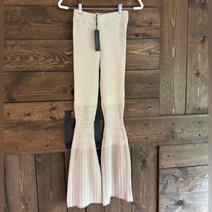Maniere de voir knitted flare trouser